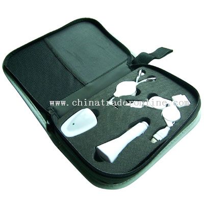 iPod Compatible Retractable Travel Kit from China