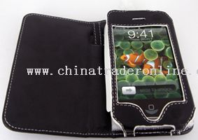 Leather case for iphone from China