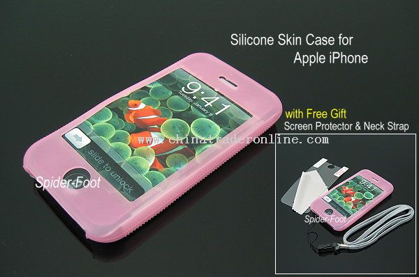 Silicone Skin Case for Apple iPhone from China