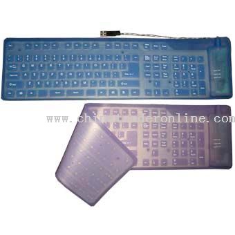 Flexible Full Sized Keyboard