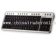 Compact Multimedia Keyboard