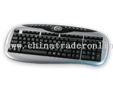 Compact Multimedia Keyboard