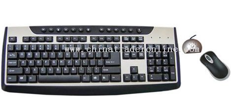 Wireless MultiMedia Keyboard from China