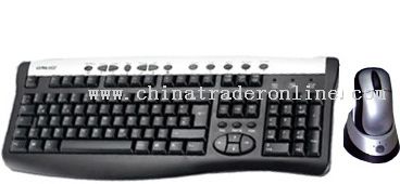 Wireless MultiMedia Keyboard from China