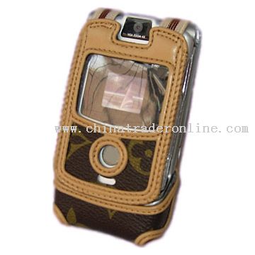 Flip Genuine Leather Phone Cas