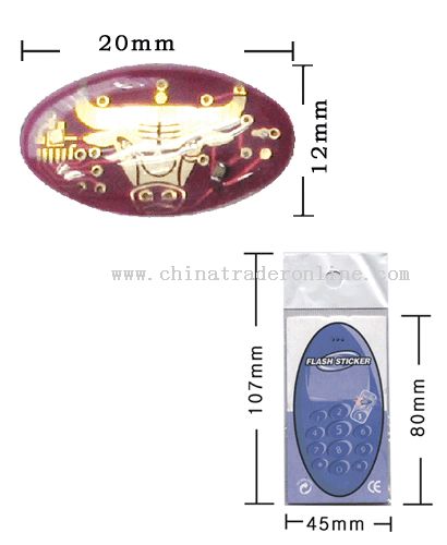 Running Flashing sticker(JFA Series) from China