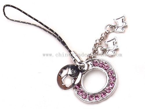 Mobile phone charm from China