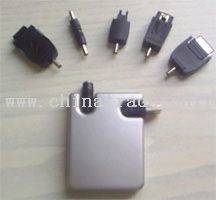USB Mobile phone charger with Motorola, Nokia, Siemens, Samsung, Ericsson Adapters