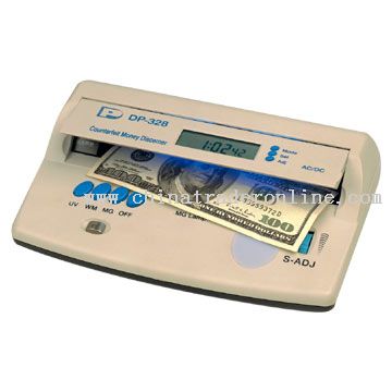 AC/DC Banknote Detector with Clock from China