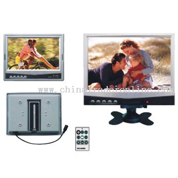  7-Inch Headrest or Desktop LCD Monitor 