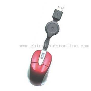 Mini Wired 3D Optical Mouse 