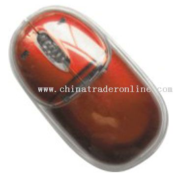 Transparent Wired 3D Optical Mouse  from China