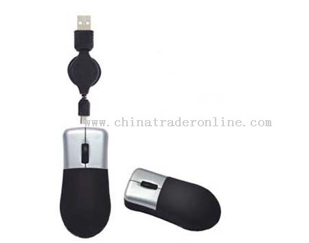 Mini Wired Optical Mouse with Zoom In and Out Func from China