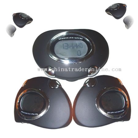 Pedometers with fat analzyer