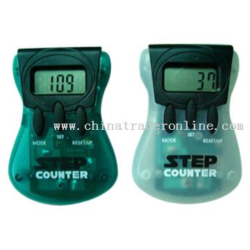 Multifunctional Pedometers