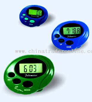 Multifunction Pedometer with time