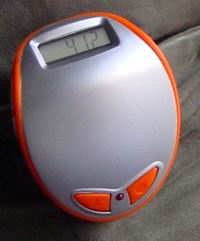 pedometer with FM radio