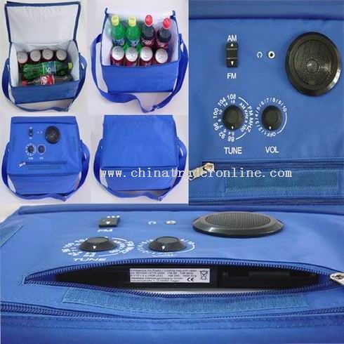 Cooler bag radio from China