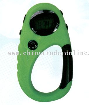 Carabiner electric watch