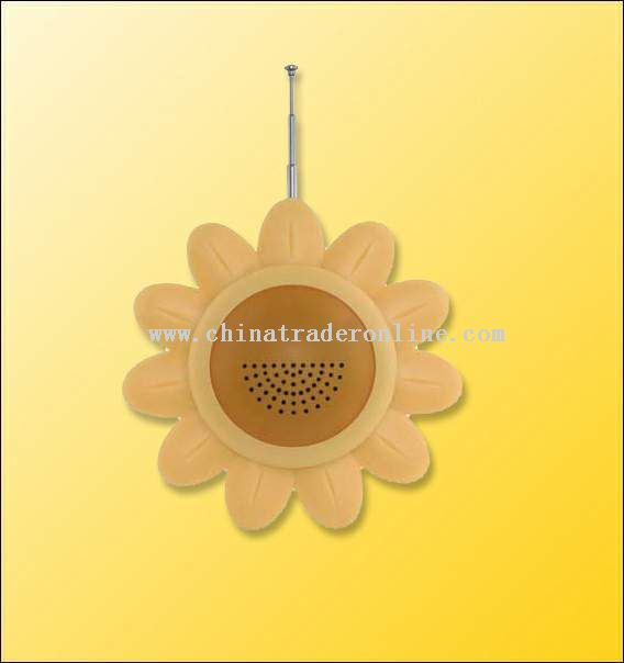sunflower radio from China