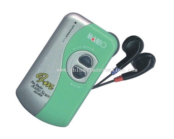 MINI FM AUTO SCAN RADIO from China