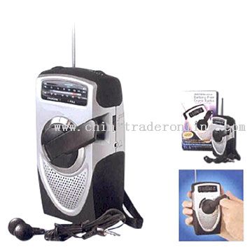 Battery Free Crank Radios from China