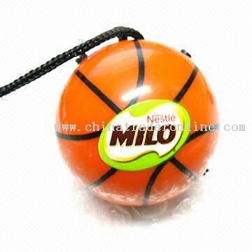 Ball-shaped FM Scan Radio with 37 x 2cm Lanyard from China