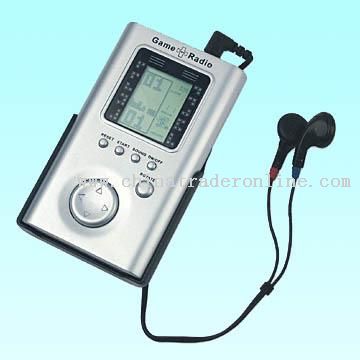 Fm Radio W/Two speakers/Alarm Clock