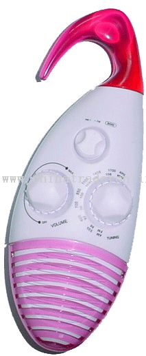 AM/FM shower radio with speaker from China