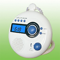 SHOWER CLOCK RADIO