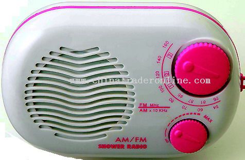 Shower Radio from China