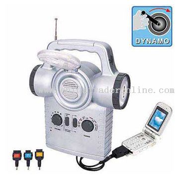 Dynamo AM/FM Multi-Emergency Light Radio from China