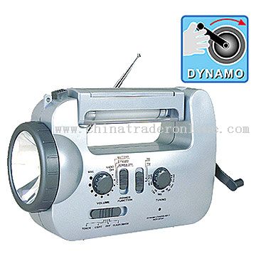 Solar Emergency Light Radio from China