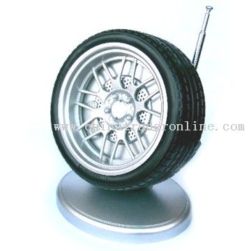 Wheel Radio from China