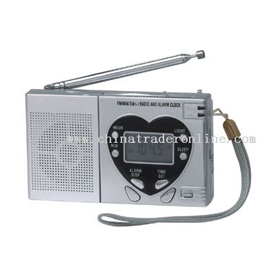 9 band digital display radio