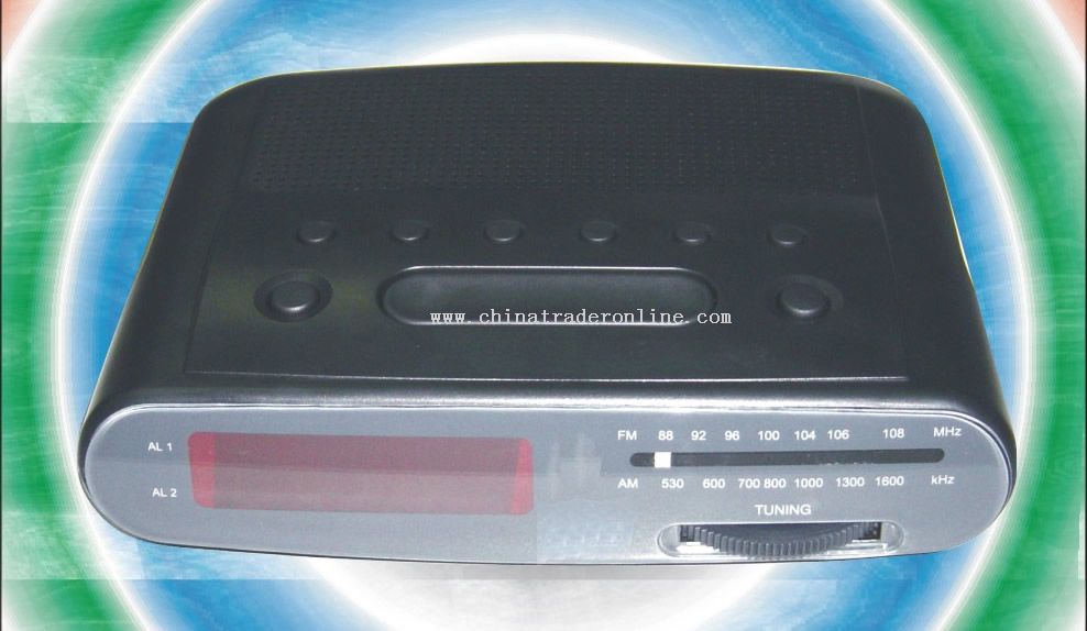 AM/FM clock Radio from China