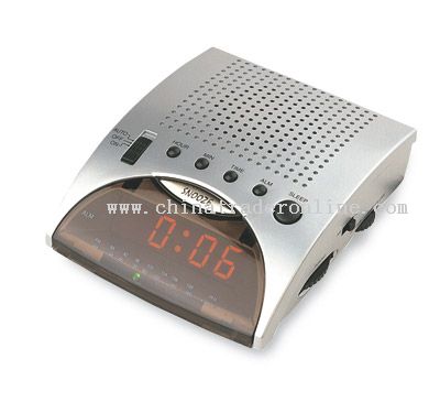 AM/FM LED ALARM CLOCK RADIO