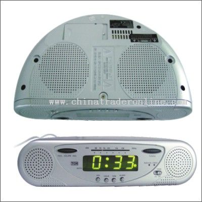 Kitchen FM radio & clock
