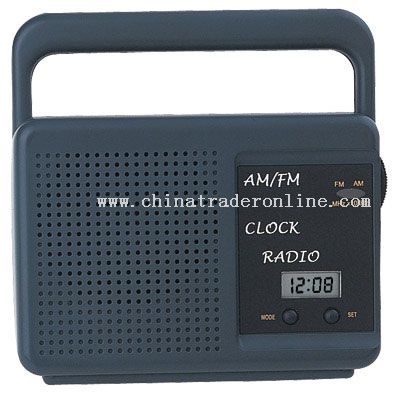 AM/FM PORTABLE RADIO