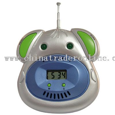 Cattle shape RADIO WITH DIGITAL CLOCK from China