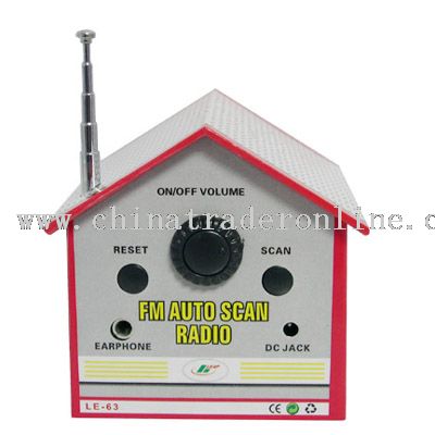 House FM AUTO SCAN RADIO from China