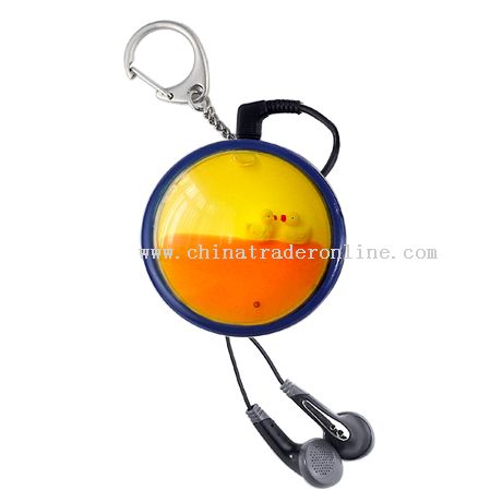 Keychain FM Auto Scan Radio