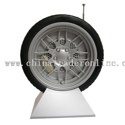 wheel RADIO with SPEAKER from China