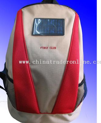 Solar charging  bag from China