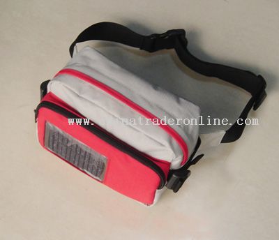 Solar charging  waist pack