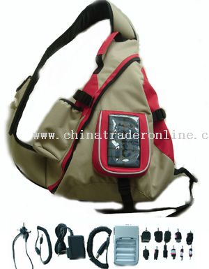 Solar charging bag from China