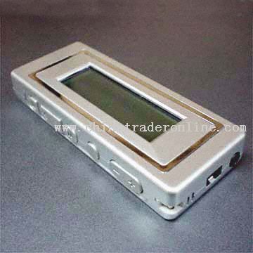 solar power Mp3 with recorder from China