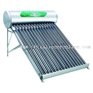 Stainless Steel Solar Water Heater with 55mm PU Foam from China