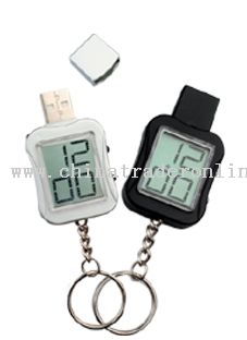 USB flash disk with clock from China