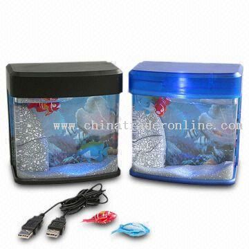 USB Mini Desktop Novelty Aquarium from China